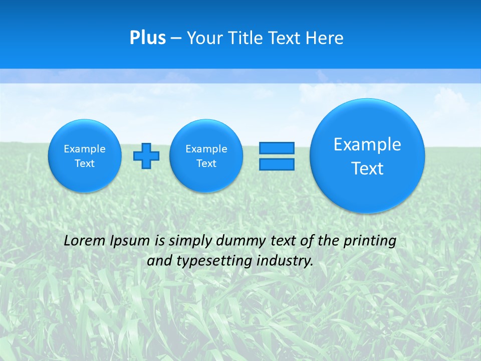 Color Flora Agriculture PowerPoint Template