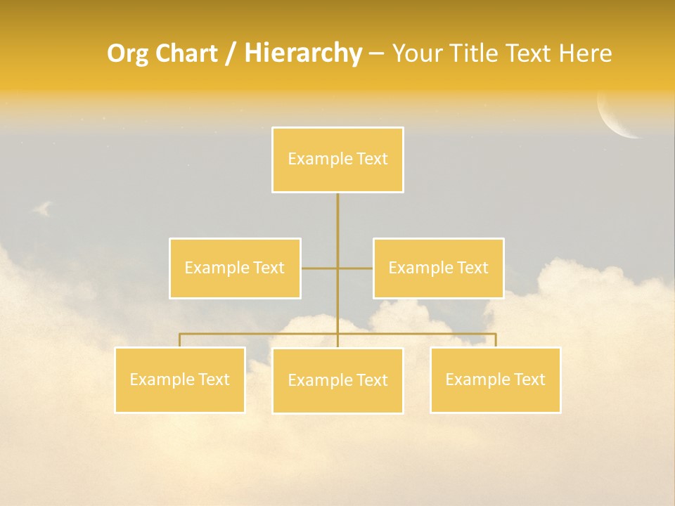 Mottled Black Horizontal PowerPoint Template