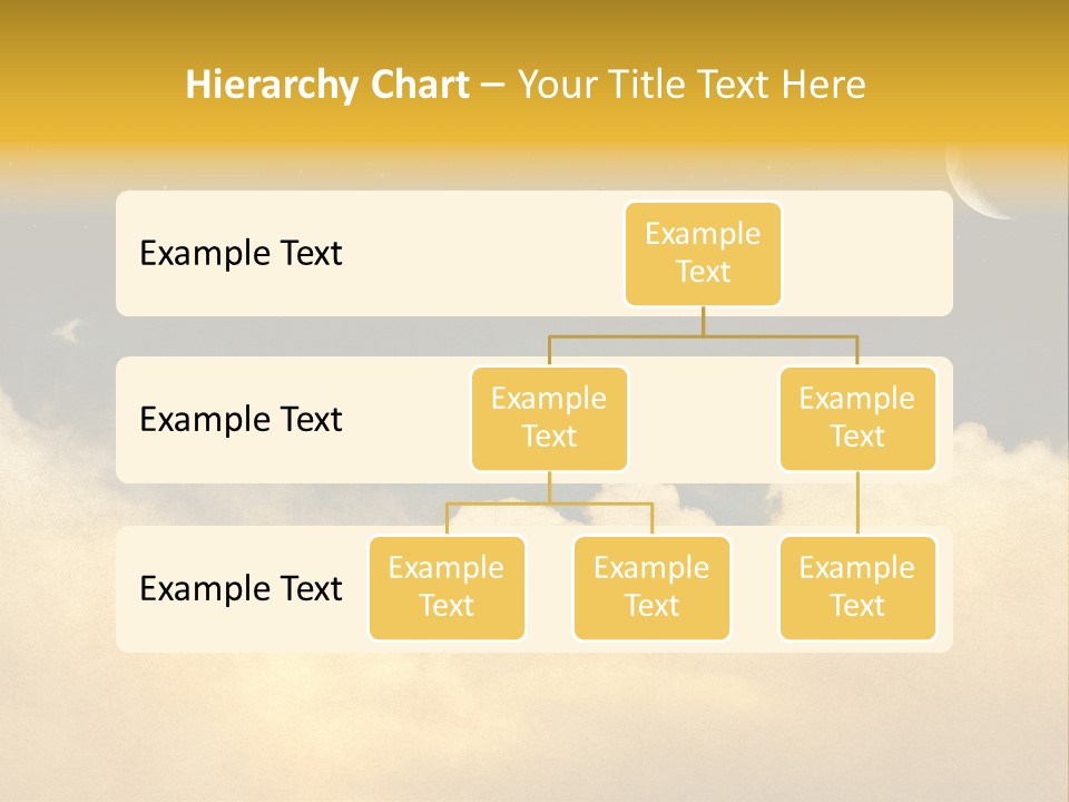 Mottled Black Horizontal PowerPoint Template