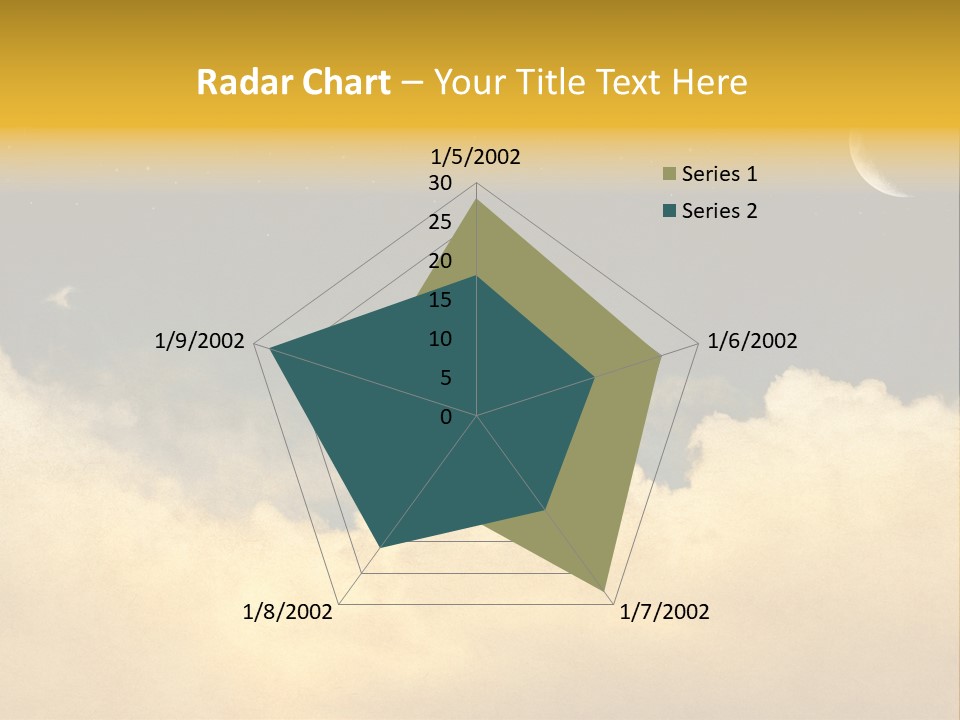 Mottled Black Horizontal PowerPoint Template
