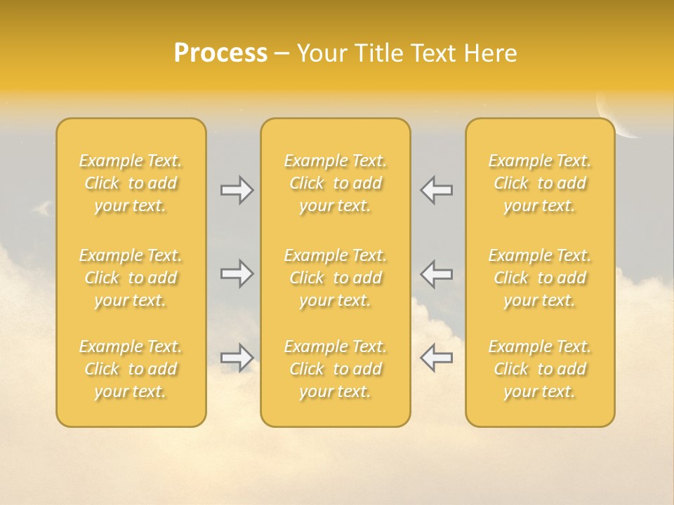 Mottled Black Horizontal PowerPoint Template