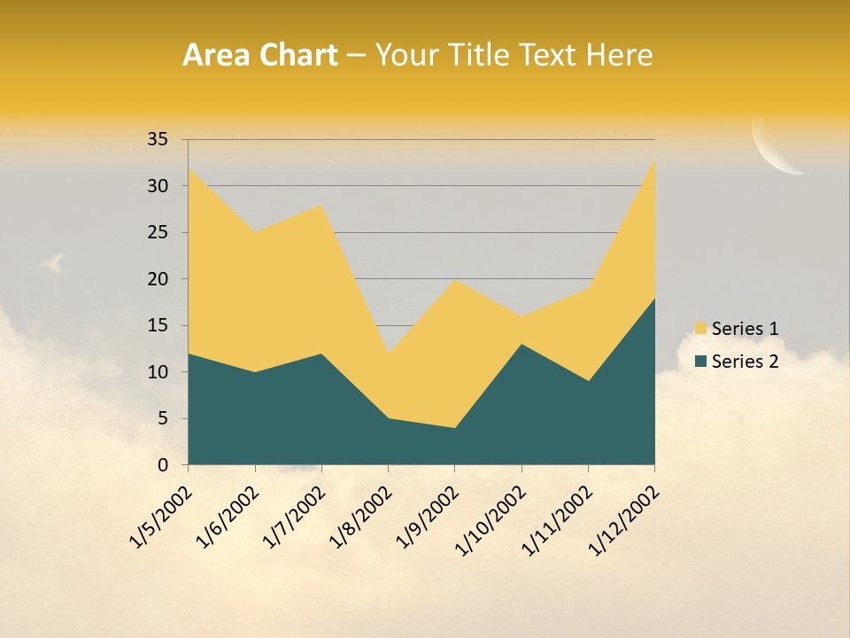 Mottled Black Horizontal PowerPoint Template