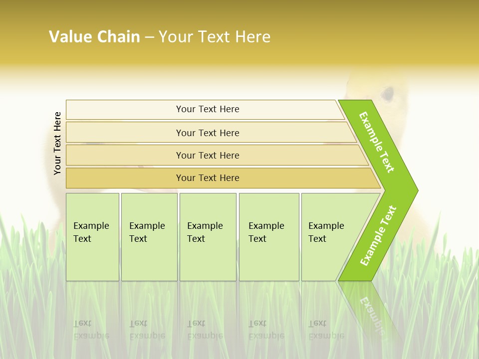 Blurred Purity Tranquil PowerPoint Template