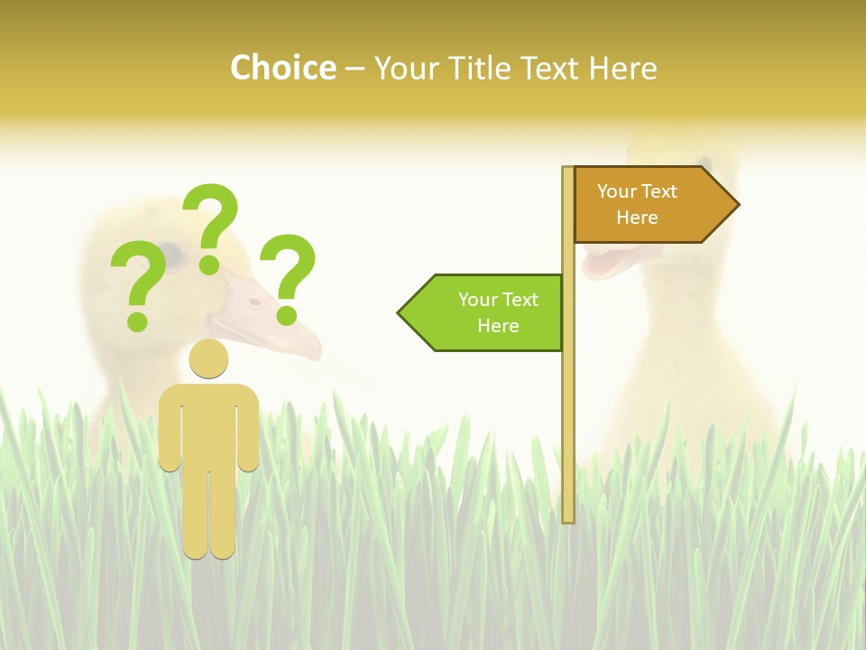 Blurred Purity Tranquil PowerPoint Template