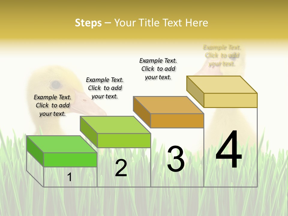 Blurred Purity Tranquil PowerPoint Template