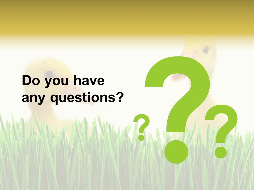 Blurred Purity Tranquil PowerPoint Template