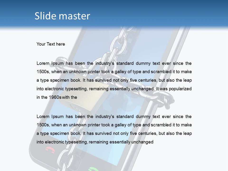 Concept Telecommunications Internet PowerPoint Template