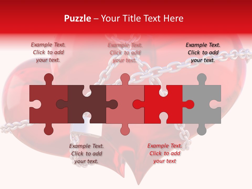 Render Transparent Golden PowerPoint Template