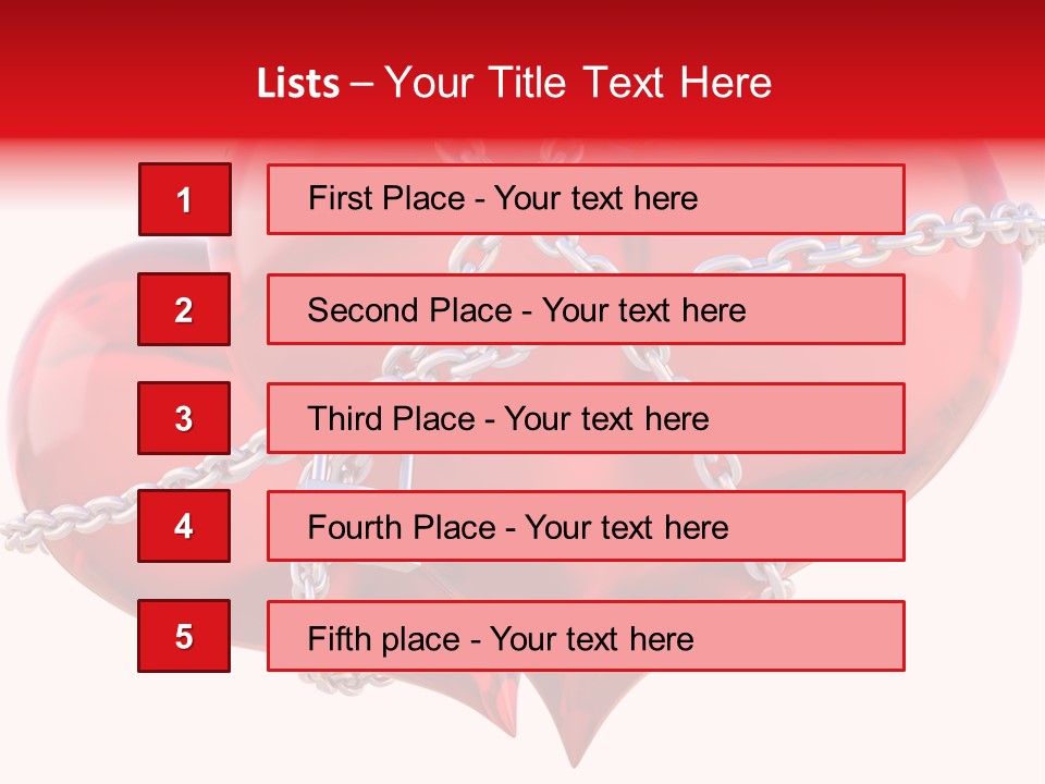 Render Transparent Golden PowerPoint Template