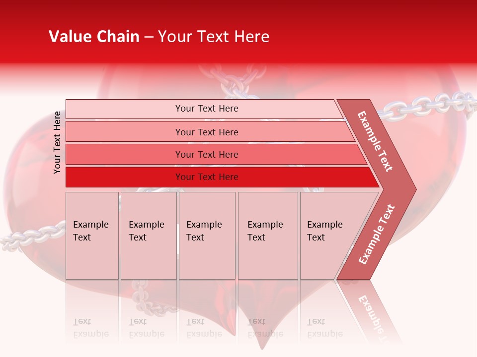 Render Transparent Golden PowerPoint Template