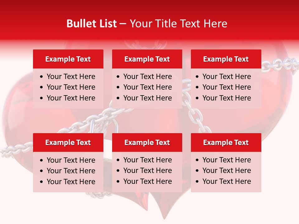 Render Transparent Golden PowerPoint Template