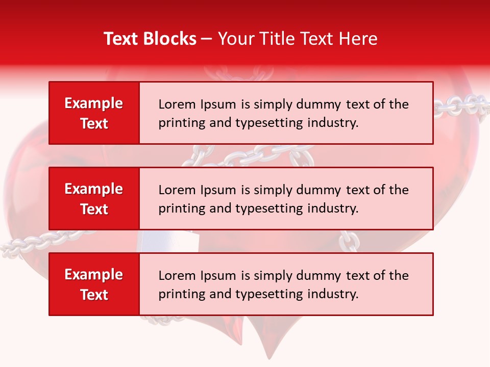 Render Transparent Golden PowerPoint Template