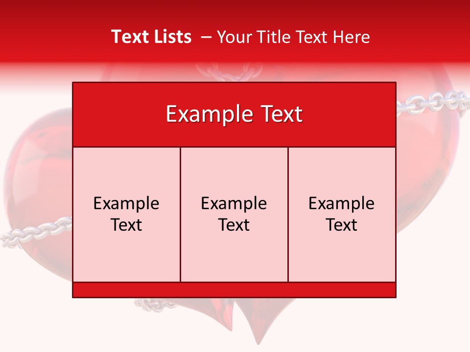 Render Transparent Golden PowerPoint Template