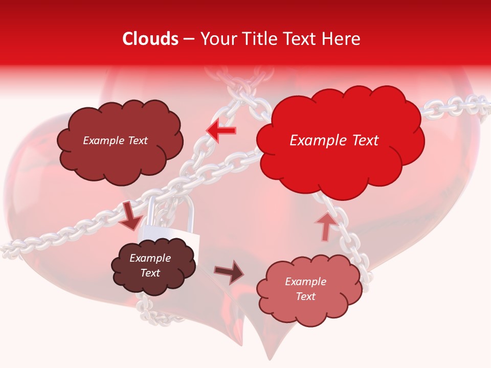 Render Transparent Golden PowerPoint Template
