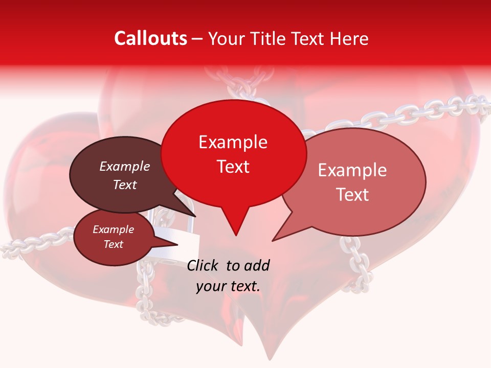 Render Transparent Golden PowerPoint Template