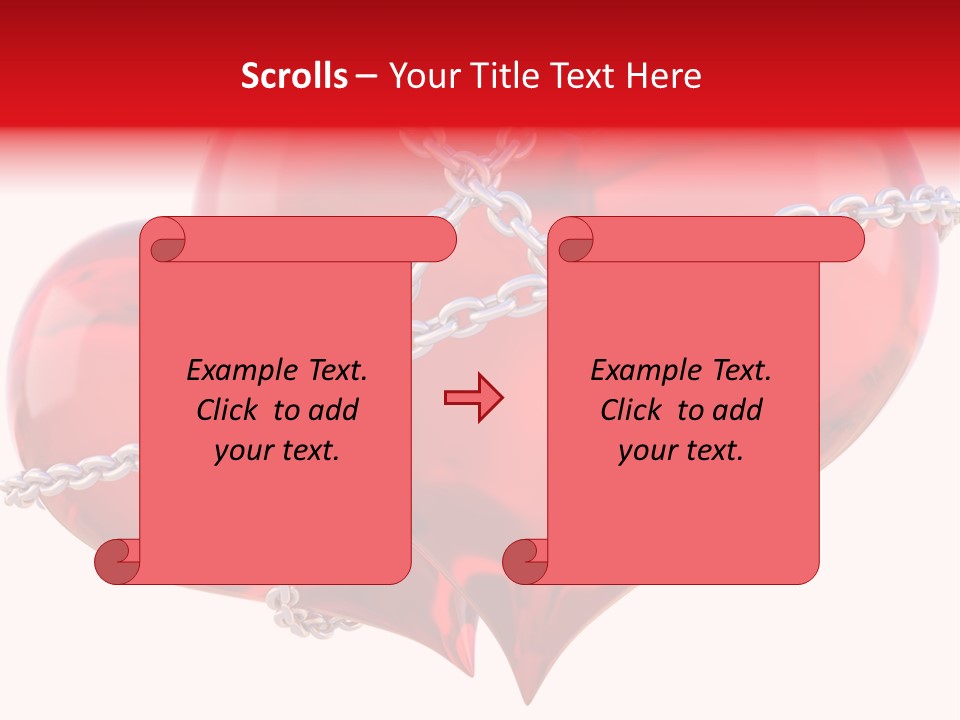Render Transparent Golden PowerPoint Template
