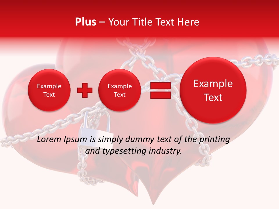 Render Transparent Golden PowerPoint Template