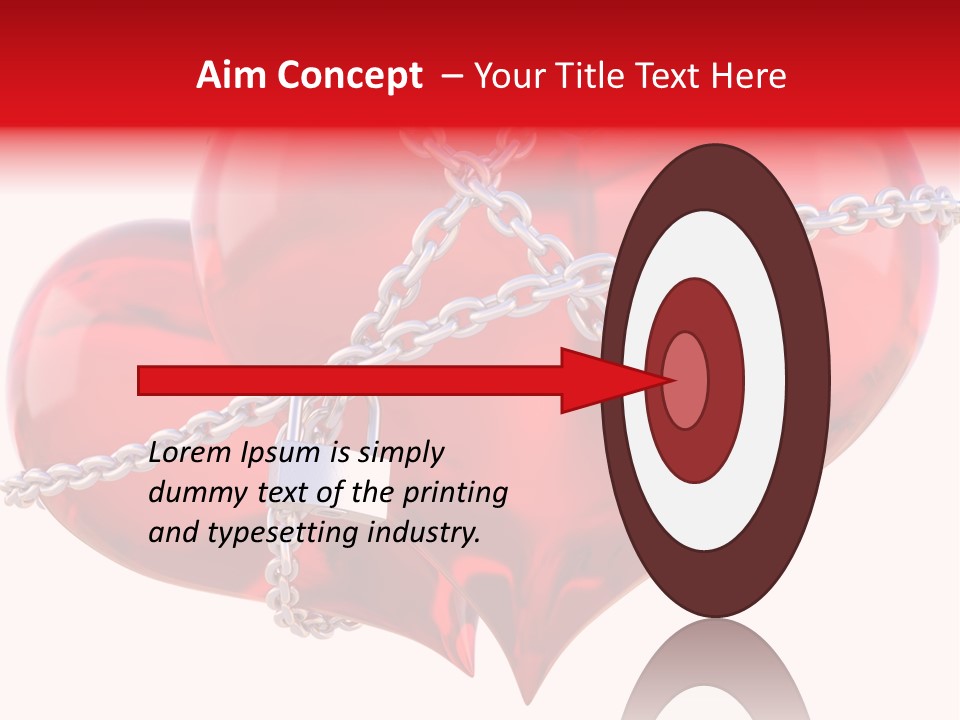 Render Transparent Golden PowerPoint Template