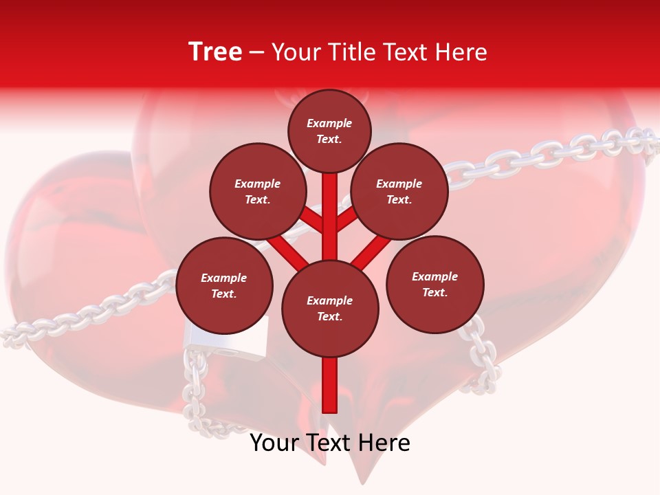 Render Transparent Golden PowerPoint Template