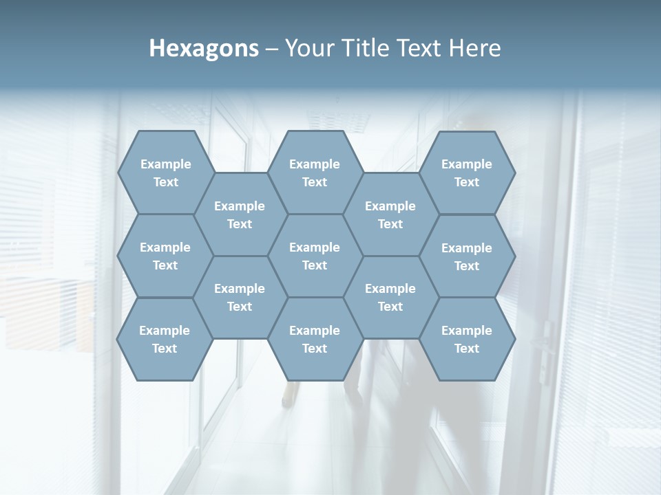 Corridor Ceiling Female PowerPoint Template