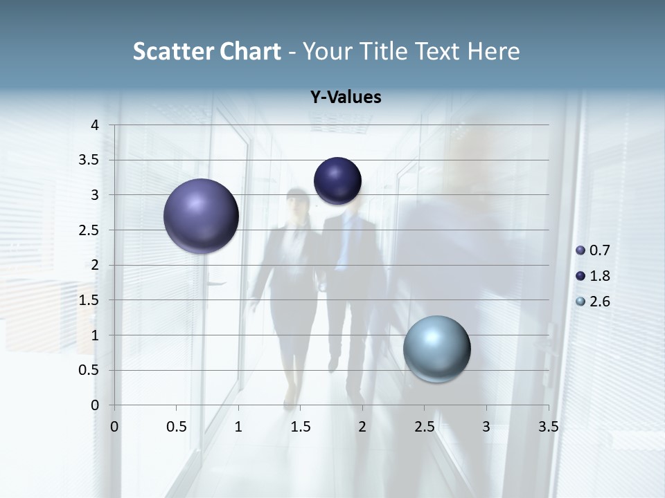Corridor Ceiling Female PowerPoint Template