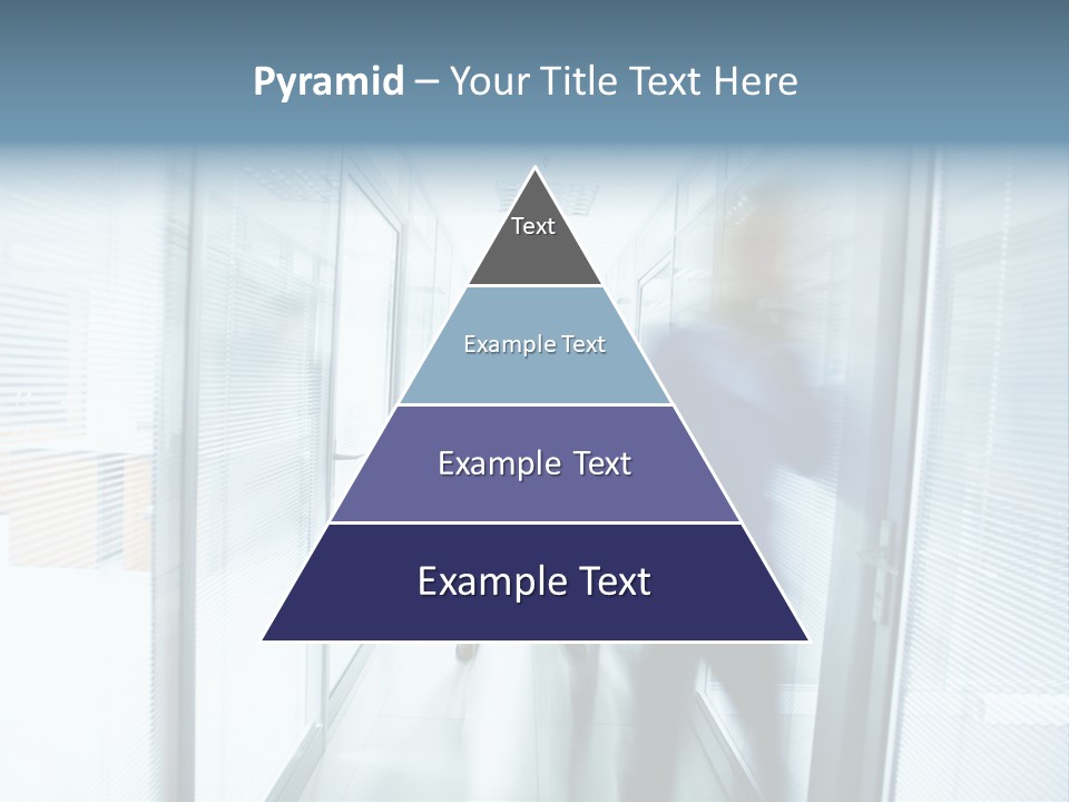 Corridor Ceiling Female PowerPoint Template