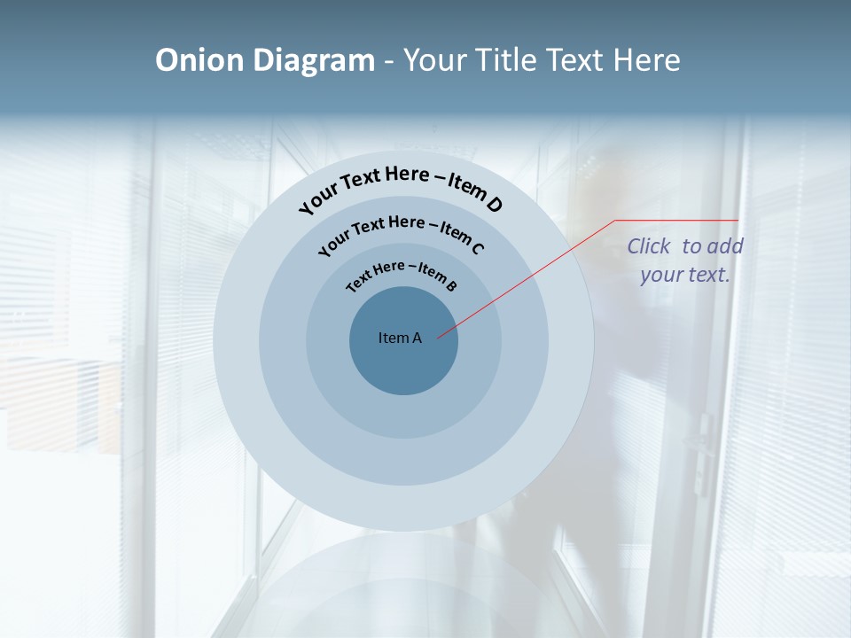 Corridor Ceiling Female PowerPoint Template