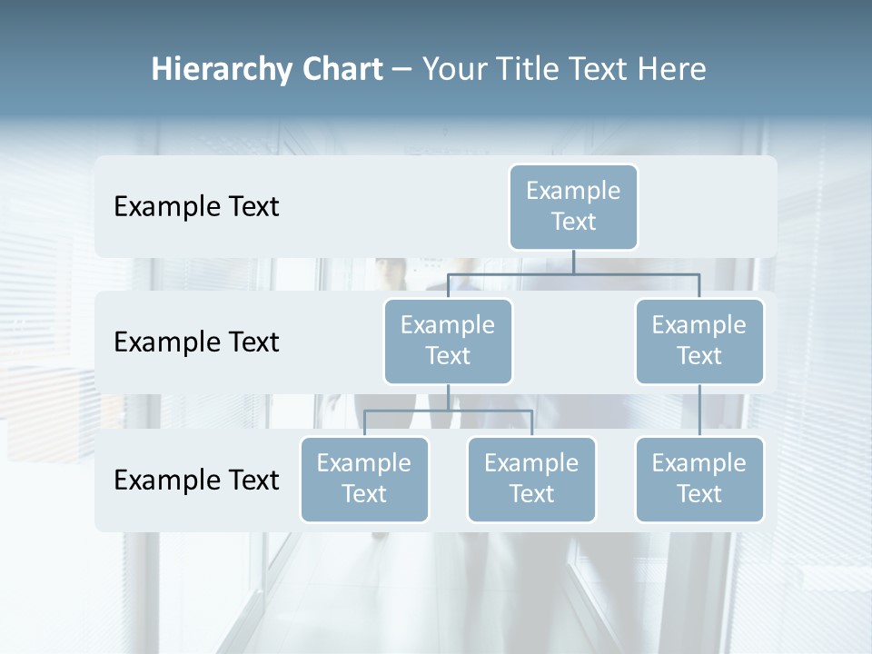 Corridor Ceiling Female PowerPoint Template