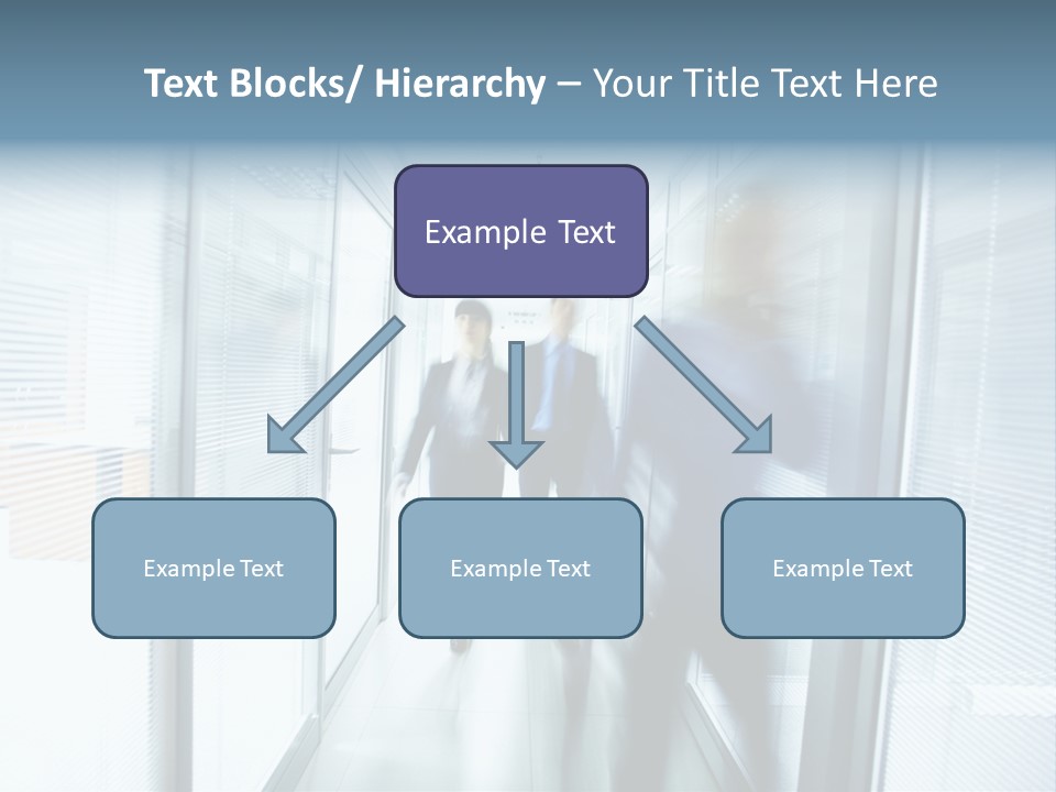 Corridor Ceiling Female PowerPoint Template