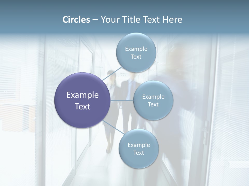 Corridor Ceiling Female PowerPoint Template