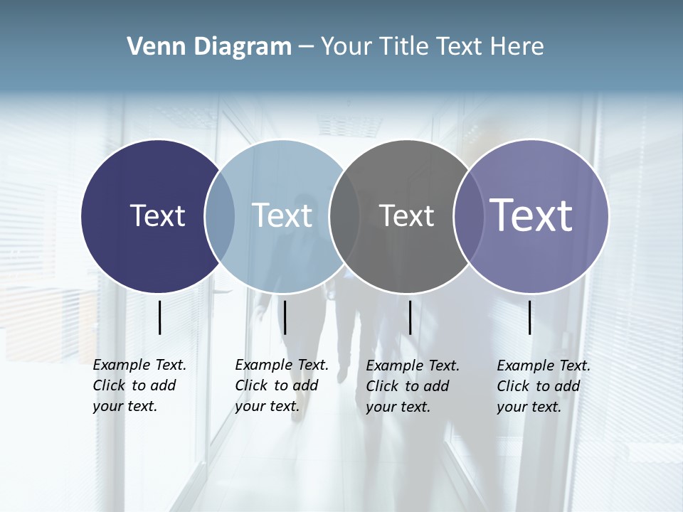 Corridor Ceiling Female PowerPoint Template