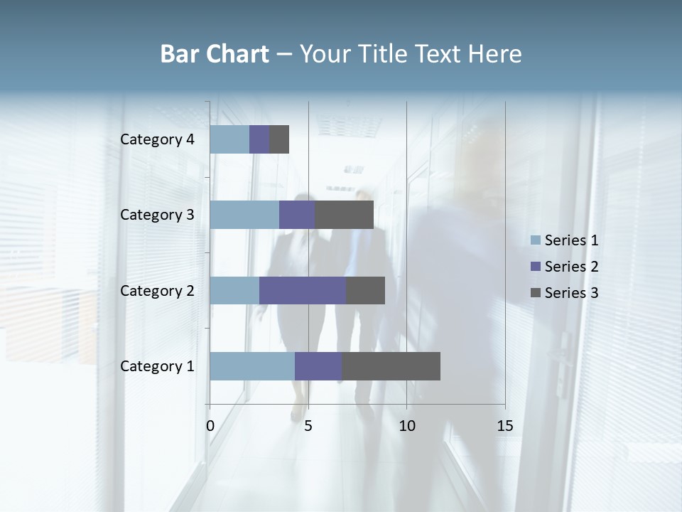 Corridor Ceiling Female PowerPoint Template