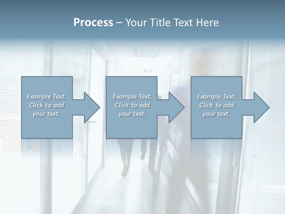 Corridor Ceiling Female PowerPoint Template