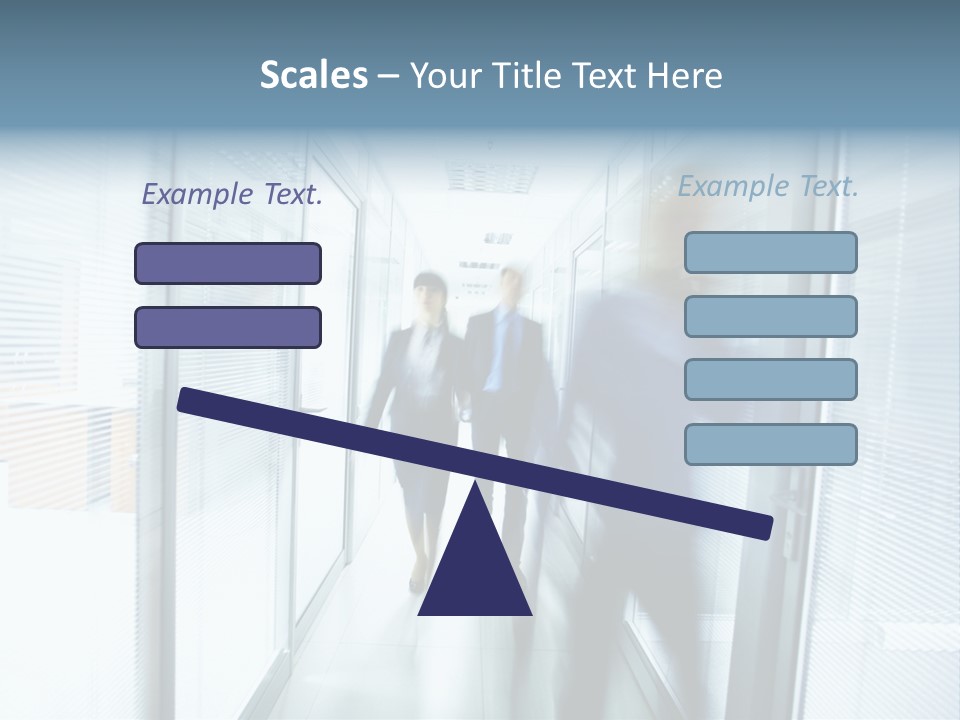 Corridor Ceiling Female PowerPoint Template
