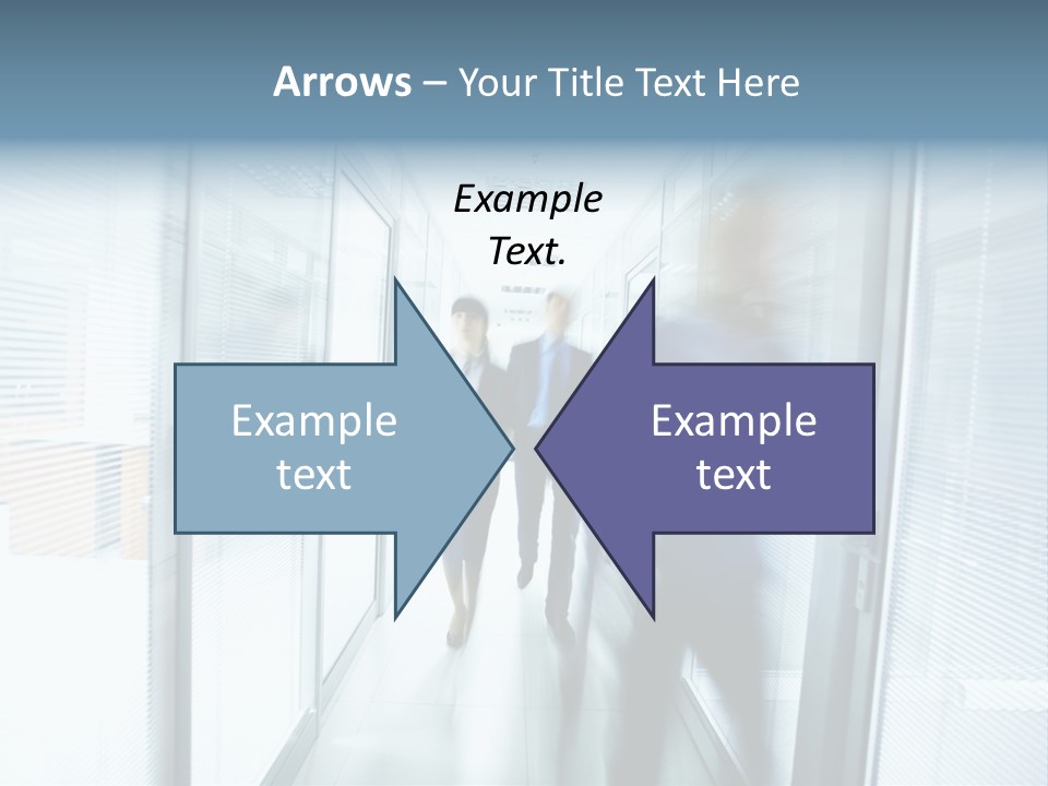Corridor Ceiling Female PowerPoint Template