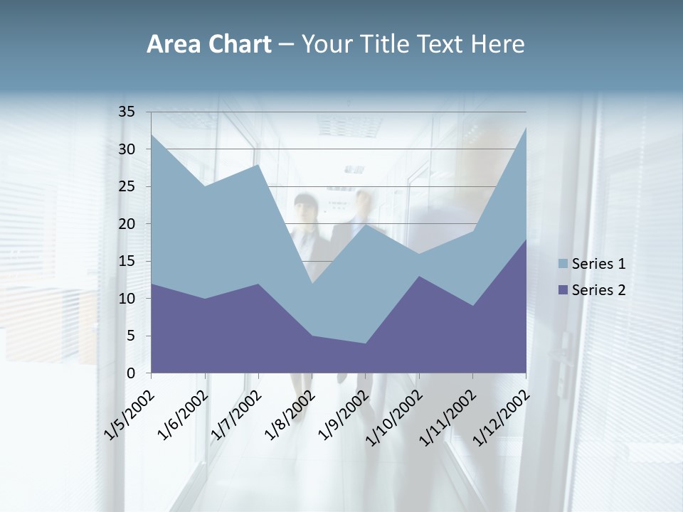 Corridor Ceiling Female PowerPoint Template