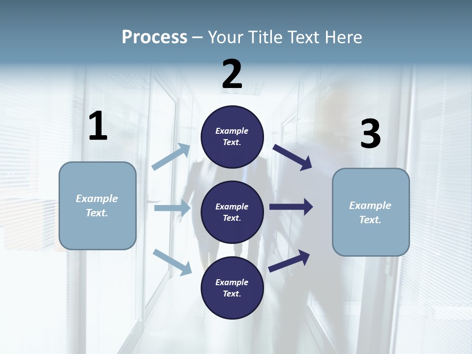 Corridor Ceiling Female PowerPoint Template