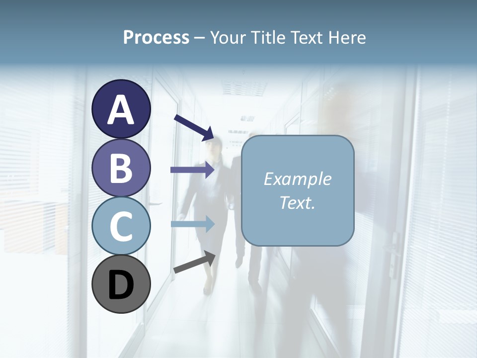 Corridor Ceiling Female PowerPoint Template