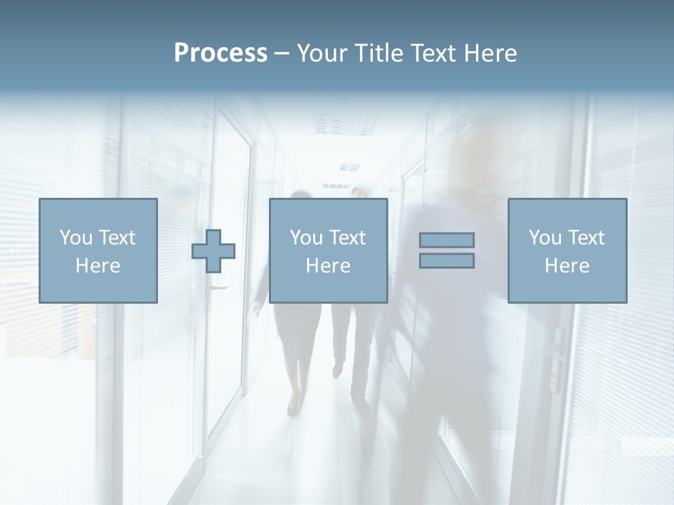 Corridor Ceiling Female PowerPoint Template