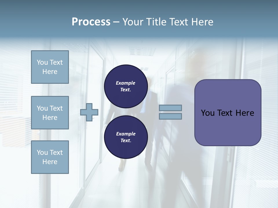 Corridor Ceiling Female PowerPoint Template