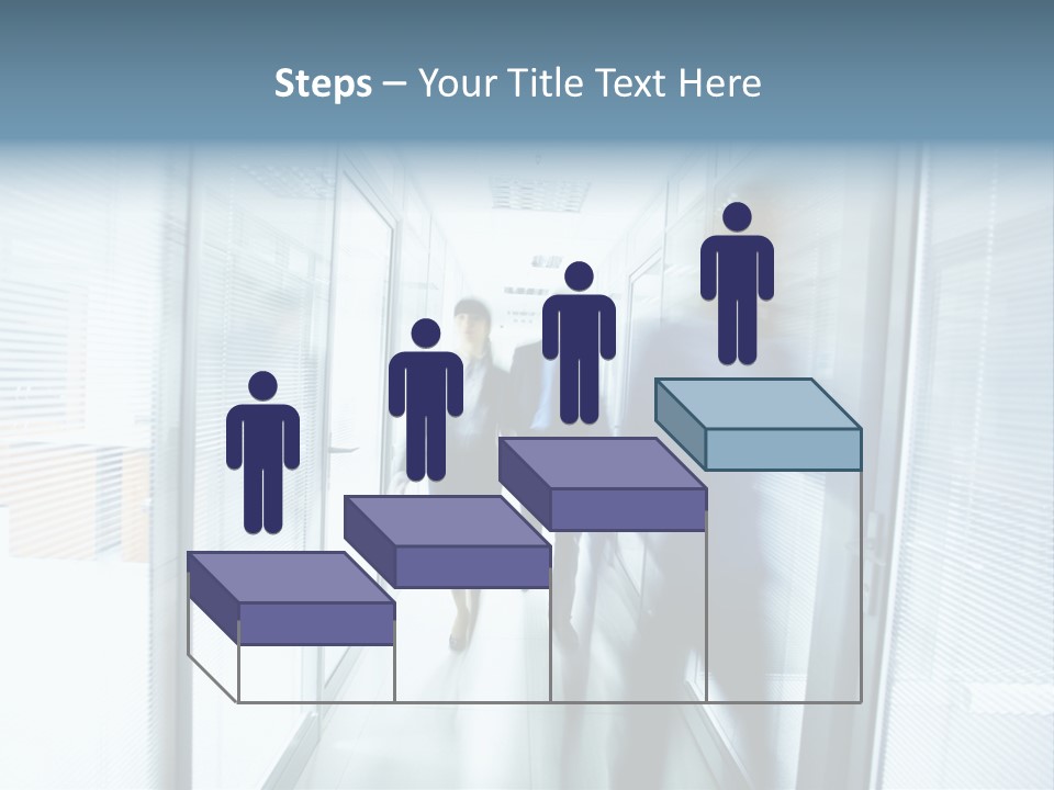 Corridor Ceiling Female PowerPoint Template