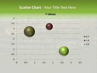 Below Brown Bisected PowerPoint Template