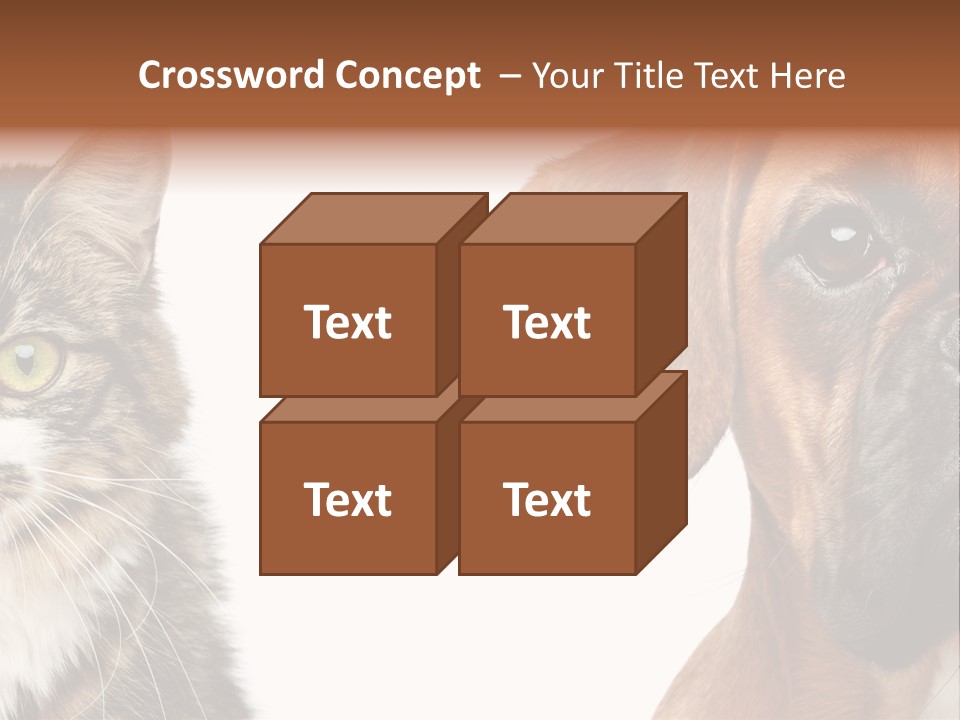 Playful Friend Funny PowerPoint Template