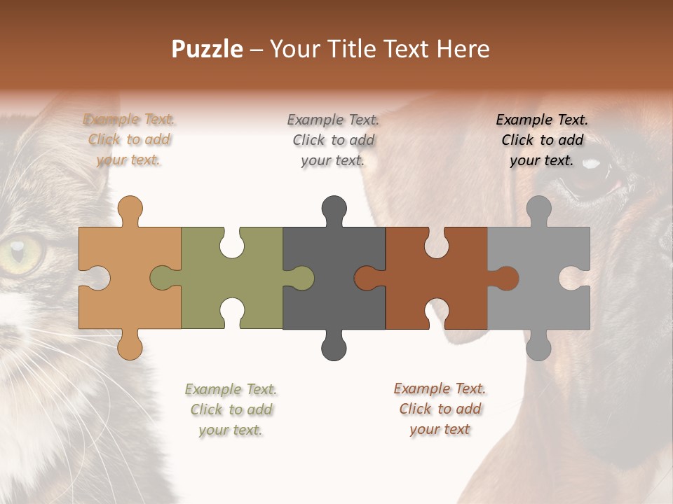 Playful Friend Funny PowerPoint Template