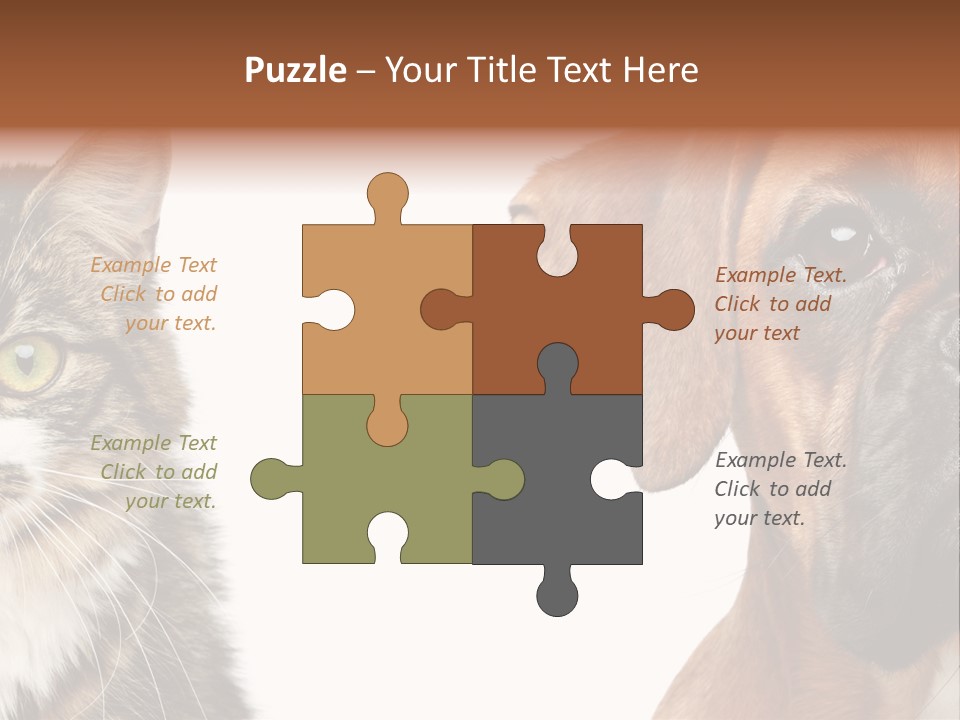 Playful Friend Funny PowerPoint Template