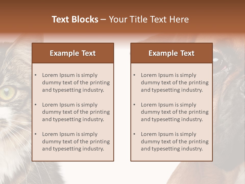 Playful Friend Funny PowerPoint Template