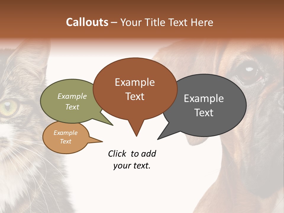 Playful Friend Funny PowerPoint Template