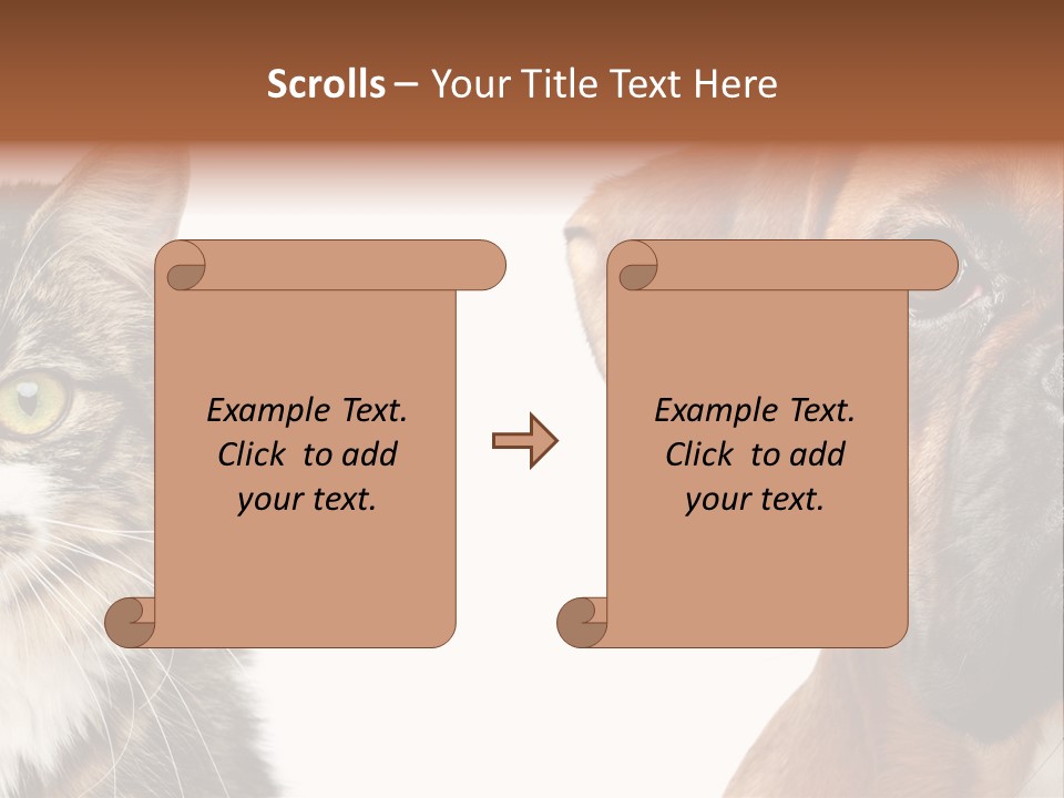Playful Friend Funny PowerPoint Template