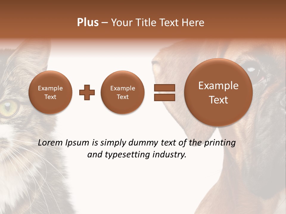 Playful Friend Funny PowerPoint Template