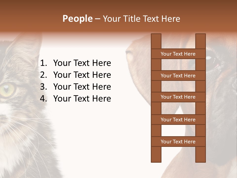 Playful Friend Funny PowerPoint Template